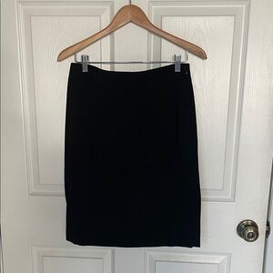 Ann Taylor Classic Black Pencil Skirt